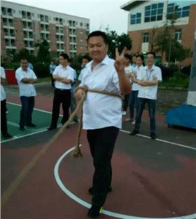 贛州深聯PCB廠拔河比賽開幕啦！！！