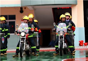 省消防總隊來訪贛州深聯線路板廠進行安全稽查