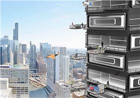 電路板廠之未來派公寓樓智能陽臺可停放無人機？