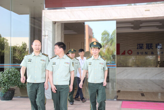 省消防總隊來訪贛州深聯線路板廠進行安全稽查