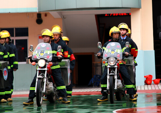 省消防總隊來訪贛州深聯線路板廠進行安全稽查